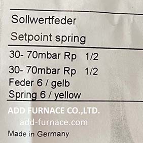 Dungs Setpoint Spring 30-70mbar Rp1/2